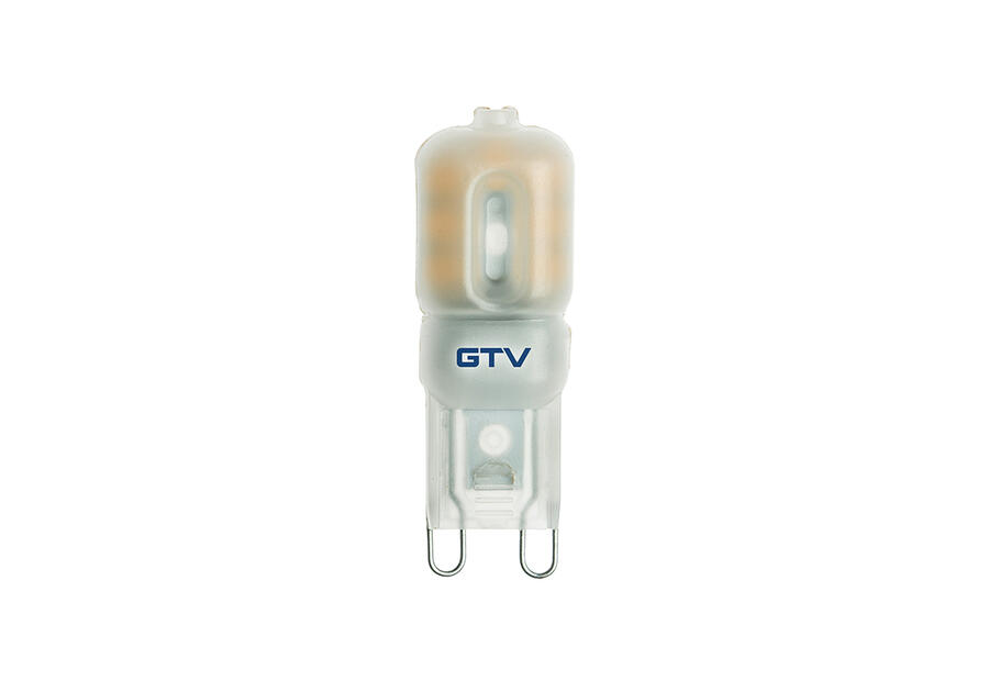 Zdjęcie: Żarówka z diodami LED plastik ciepła biała 3 W G9 GTV