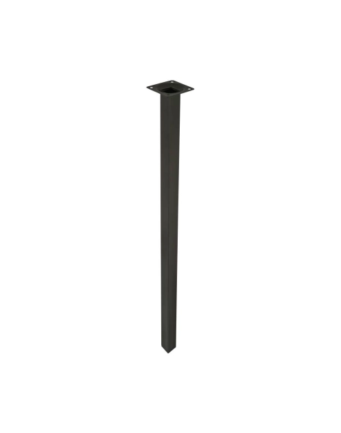 Zdjęcie: Noga meblowa kwadratowa 70 cm czarna METRO
