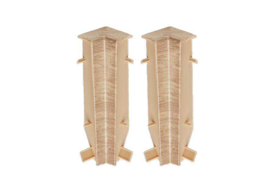 Zdjęcie: Zakończenia do listwy przypodłogowej Masterline narożnik wew. Cezar 1 kpl. 2 szt. Honey amber Mat