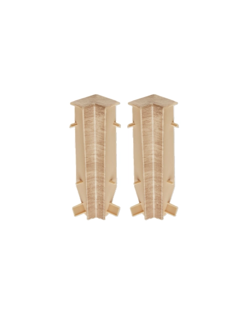 Zdjęcie: Zakończenia do listwy przypodłogowej Masterline narożnik wew. Cezar 1 kpl. 2 szt. Honey amber Mat