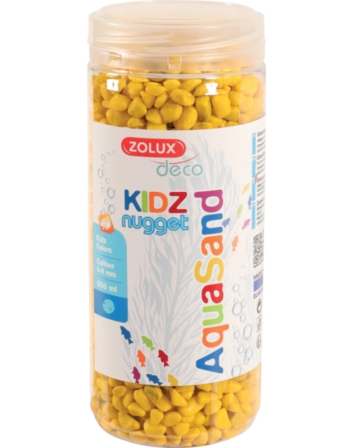 Zdjęcie: Żwirek do akwarium Aquasand Kidz Nugget 500 ml ZOLUX