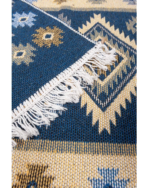 Zdjęcie: Dywan Kilim 80x150 cm niebieski MULTI-DECOR