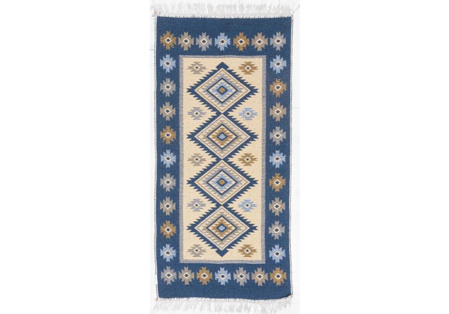 Zdjęcie: Dywan Kilim 80x150 cm niebieski MULTI-DECOR