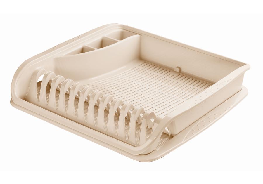 Zdjęcie: Odsączarka do naczyń Pierre z tacą dużą kremowa DAJAR
