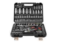 Zdjęcie: Zestaw kluczy nasadowych z grzechotkami 1/2 i 1/4 108 szt. CrV PRO FACHMAYER MAX