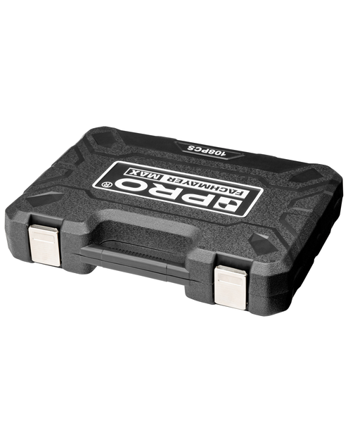 Zdjęcie: Zestaw kluczy nasadowych z grzechotkami 1/2 i 1/4 108 szt. CrV PRO FACHMAYER MAX