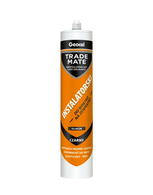 Zdjęcie: Silikon instalatorski czarny 280 ml GEOCEL