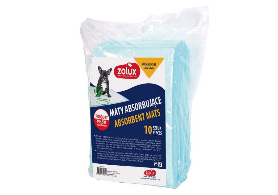 Zdjęcie: Podkłady higieniczne dla psa 60x60 cm, 10 sztuk ZOLUX