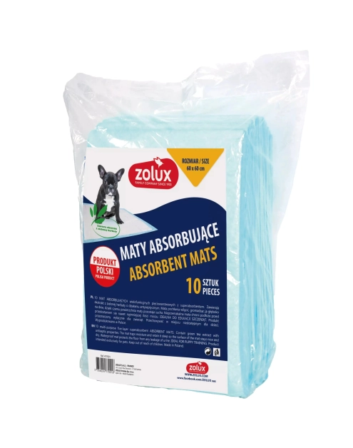 Zdjęcie: Podkłady higieniczne dla psa 60x60 cm, 10 sztuk ZOLUX