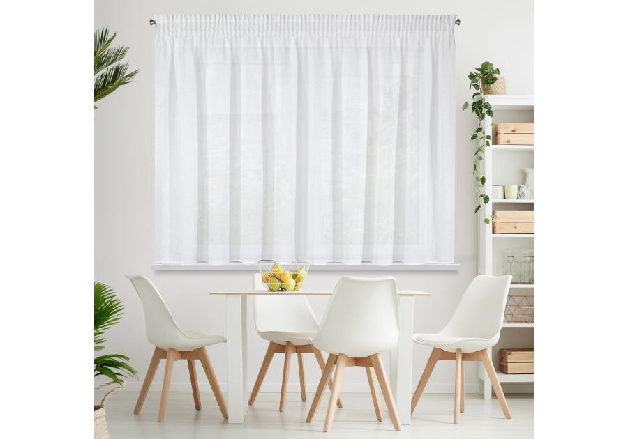 Zdjęcie: Firana gotowa Viola na taśmie 300x145 cm biały EUROFIRANY