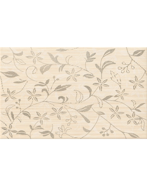 Zdjęcie: Płytka dekor Tanaka cream  flower 25x40 cm CERSANIT