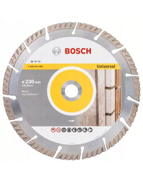 Zdjęcie: Tarcza diamentowa S4U 125x22,23 mm BOSCH