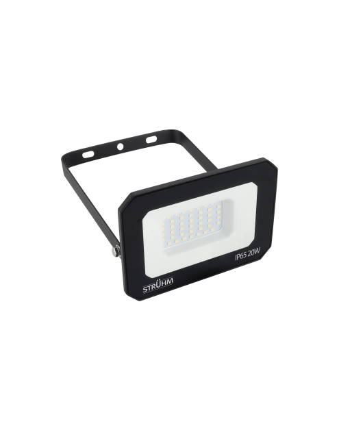 Zdjęcie: Naświetlacz SMD LED Aston 20 W NW kolor czarny STRUHM