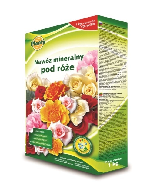 Zdjęcie: Nawóz pod róże 1 kg PLANTA