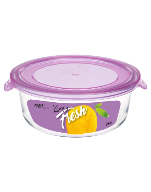 Zdjęcie: Pojemnik na żywność Keep It Fresh 650 ml okragły RAVI
