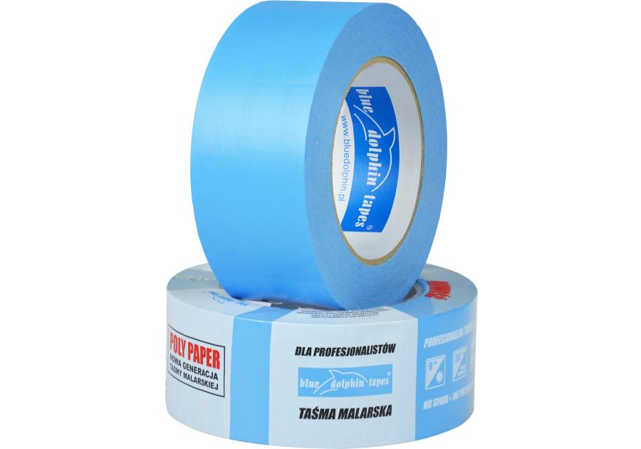 Zdjęcie: Taśma malarska Poly Paper 36 mm - 15 m BLUEDOLPHIN