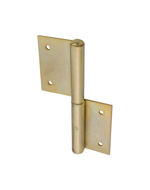 Zdjęcie: Zawias płetwowy drzwiowy 120 mm ocynk prawy METRO