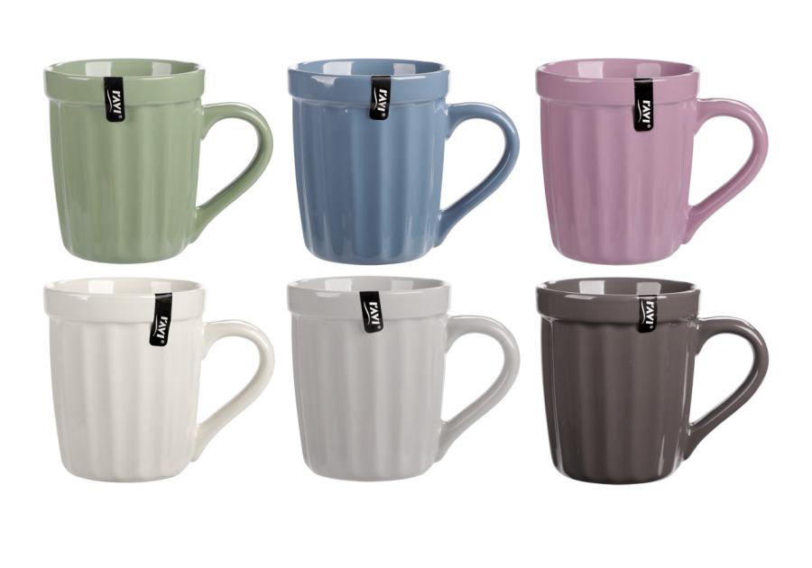 Zdjęcie: Kubek Bistro 330ml z kamionki 81417 mono RAVI