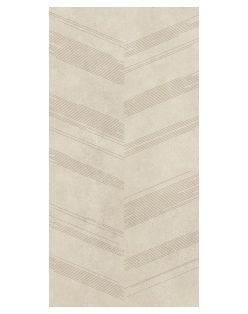 Zdjęcie: Gres szkliwiony Silkdust light beige mat dekor 59,8x119,8 cm CERAMIKA PARADYŻ