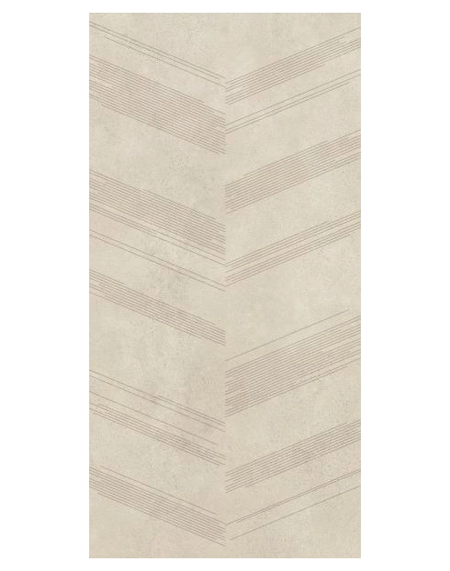 Zdjęcie: Gres szkliwiony Silkdust light beige mat dekor 59,8x119,8 cm CERAMIKA PARADYŻ