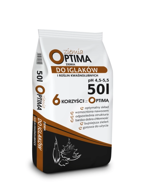 Zdjęcie: Ziemia optima do iglaków 50 L BIOVITA