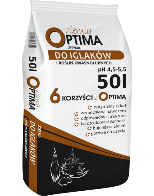 Zdjęcie: Ziemia optima do iglaków 50 L BIOVITA