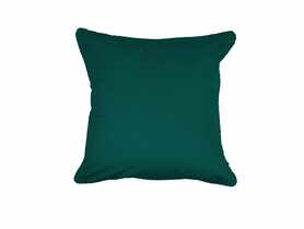 Poszewka welwetowa sztruks casual chic zielona 45x45 cm CHIC HOME