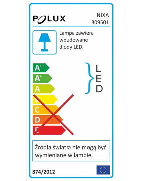 Zdjęcie: Oczko przegubowe natynkowe Nixa 10 W b.z. POLUX