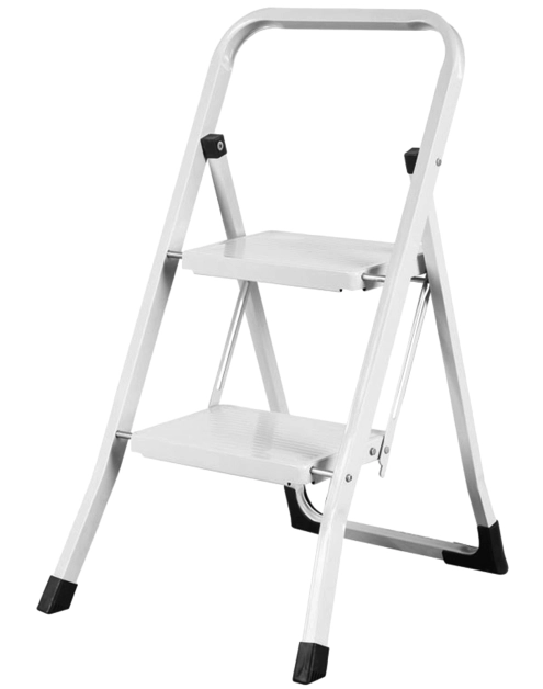 Zdjęcie: Drabina stalowa 2-stopniowa 150 kg SILA