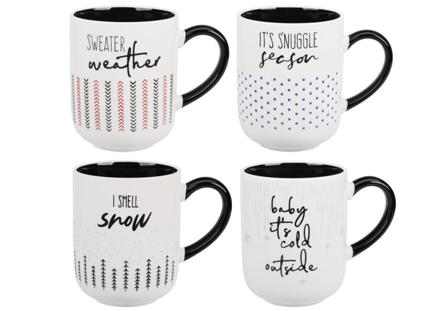 Zdjęcie: Kubek Winter 380 ml z porcelany New Bone 81437 RAVI