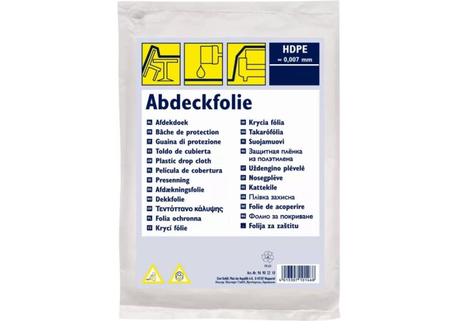 Zdjęcie: Plandeka ochronna 16 m2, HDPE 4 x 4m CIRET