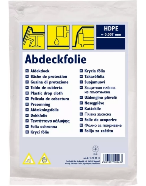 Zdjęcie: Plandeka ochronna 16 m2, HDPE 4 x 4m CIRET