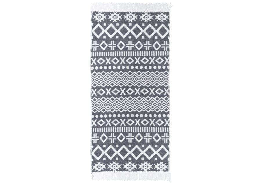 Zdjęcie: Dywan Kilim 60x120 cm boho antracytowy MULTI-DECOR