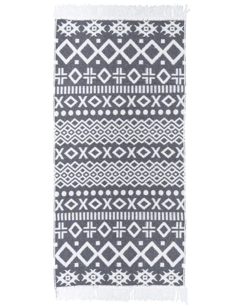 Zdjęcie: Dywan Kilim 60x120 cm boho antracytowy MULTI-DECOR