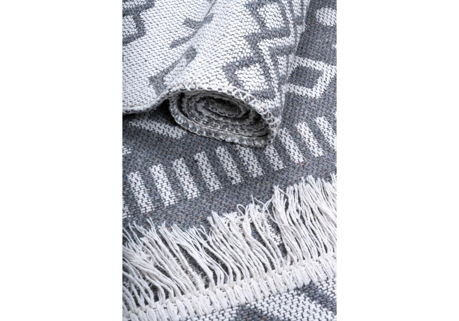 Zdjęcie: Dywan Kilim 60x120 cm boho antracytowy MULTI-DECOR