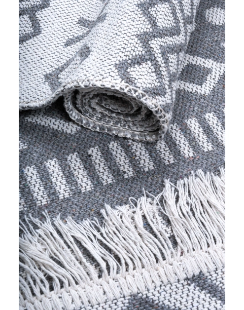 Zdjęcie: Dywan Kilim 60x120 cm boho antracytowy MULTI-DECOR