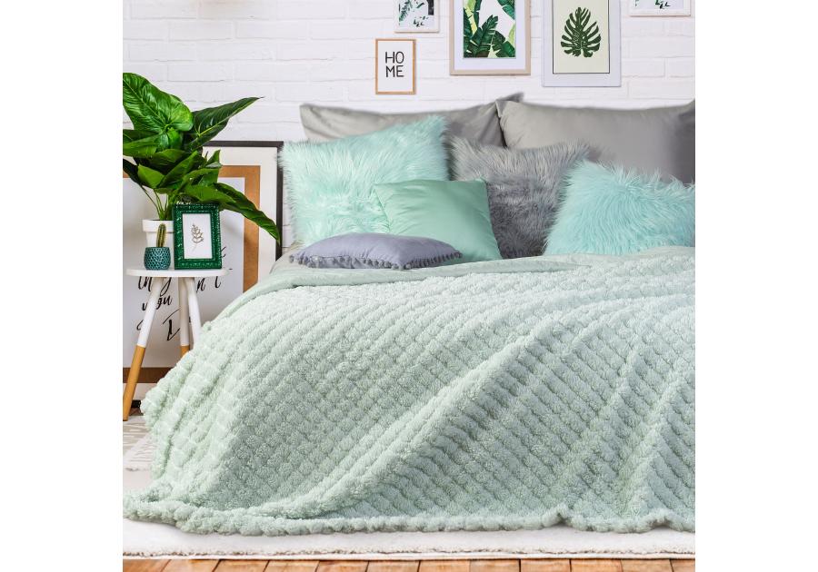 Zdjęcie: Narzuta Mella 200x220 cm miętowa EUROFIRANY