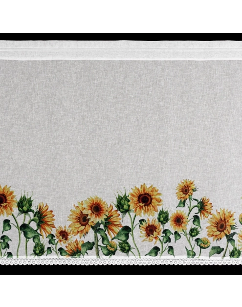 Zdjęcie: Firana gotowa Helia 150x90 cm żółty EUROFIRANY