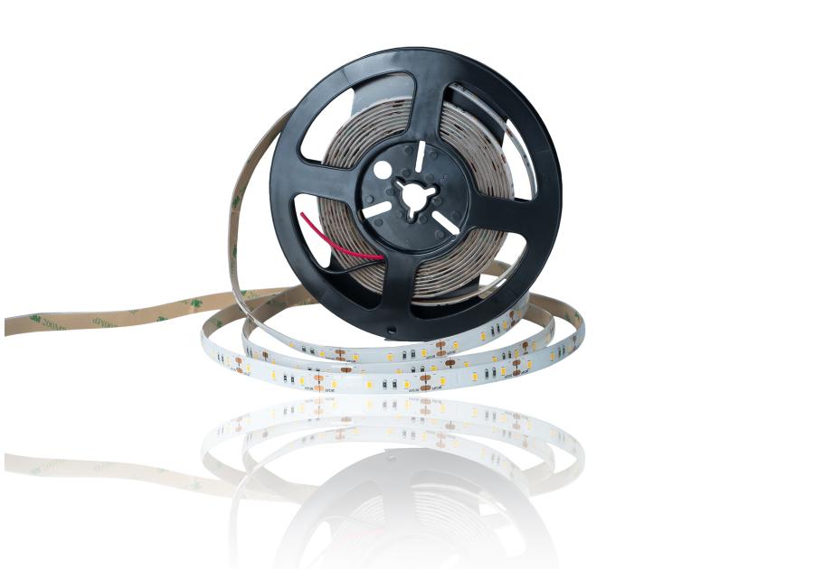 Zdjęcie: Taśma LED 50 m pro 12 V dioda 28x35 IP20 6 W/m ciepła biała POLGAR