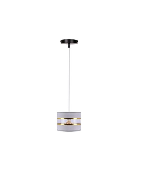 Zdjęcie: Lampa wisząca czarny 1x40W E27 abażur czarny, złoty CANDELLUX