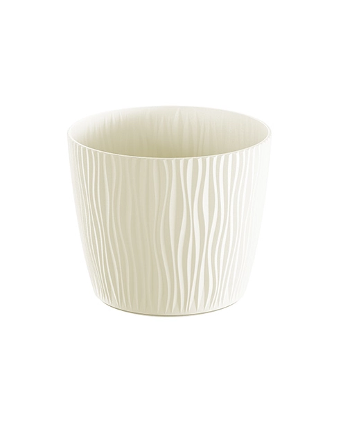 Zdjęcie: Doniczka Sandy krem 15 cm PROSPERPLAST