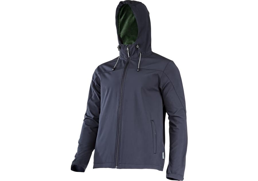 Zdjęcie: Kurtka softshell z kapturem czarna, 3XL, CE, LAHTI PRO