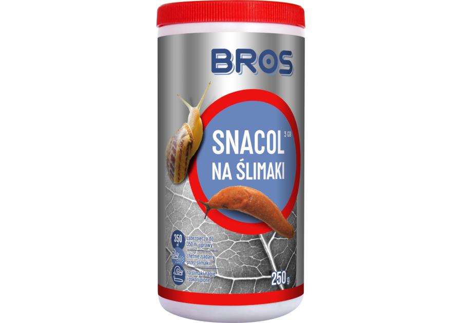 Zdjęcie: Preparat na ślimaki Snacol 3GB - 250 g BROS