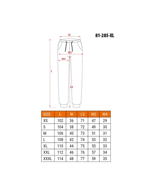 Zdjęcie: Spodnie robocze Outddor typu jogger, beżowe, rozmiar XL GTX