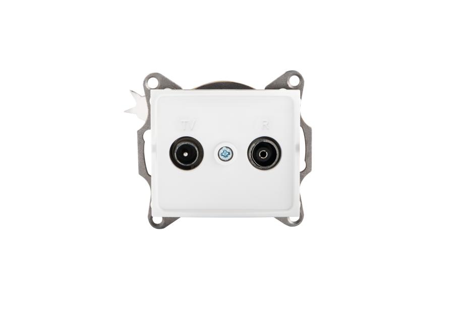 Zdjęcie: Gniazdo RTV końcowe 02-1330-002 Logi MOWION