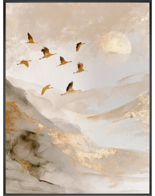 Zdjęcie: Obraz Decobox 60x80 cm Golden Peaks II STYLER