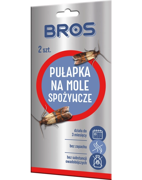 Zdjęcie: Preparat na mole spożywcze 2 szt. BROS