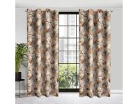 Zdjęcie: Zasłona gotowa Lari 140x250 cm ciemnobeżowy EUROFIRANY