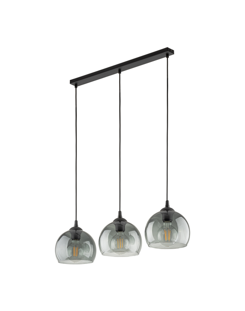 Zdjęcie: Lampa wisząca 3-punktowa Cubus grafitowa TK LIGHTING