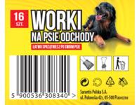 Zdjęcie: Worki na psie odchody 16 szt. GROSIK